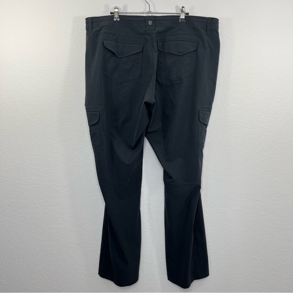 KUHL Women's Freeflex Roll-Up Cargo Pants Koal size 18W - Picture 5 of 10